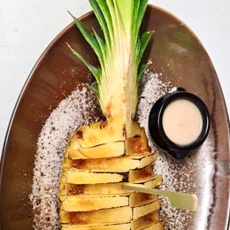 ananas caramélisé